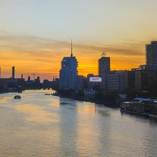 The Spree at dusk